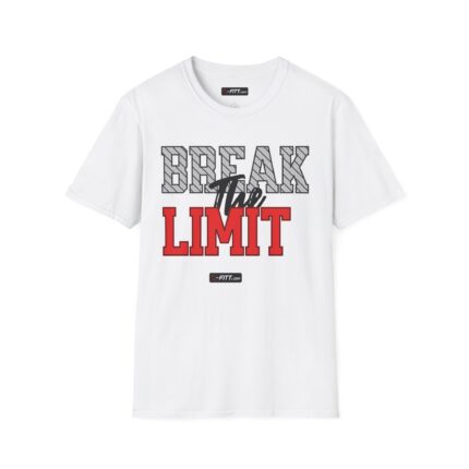 Unisex Motivational Workout T-Shirt | Break The Limits