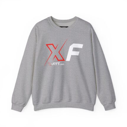 Unisex Motivational Workout Sweatshirt | X-Fitt 1W Logo