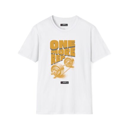 Unisex Motivational Workout T-Shirt | One More Rep