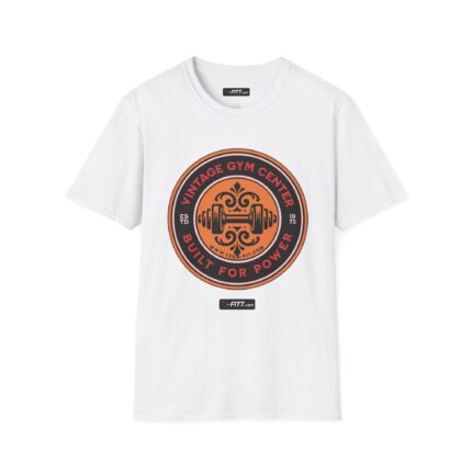 Unisex Motivational Workout T-Shirt | Vintage Gym Centre