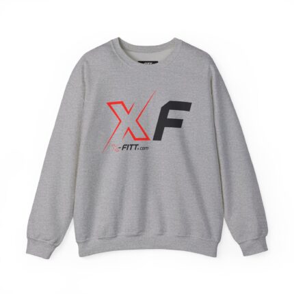 Unisex Motivational Workout Sweatshirt | X-Fitt 1B Logo