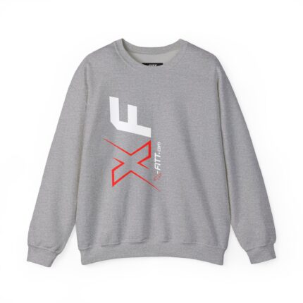Unisex Motivational Workout Sweatshirt | X-Fitt 2W Logo