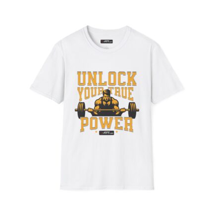 Unisex Motivational Workout T-Shirt | Unlock Your True Power