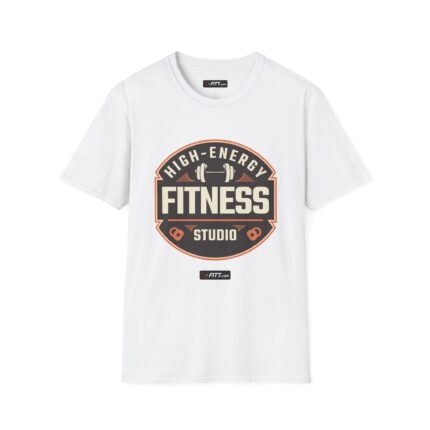 Unisex Motivational Workout T-Shirt | High Energy Fitness Studio