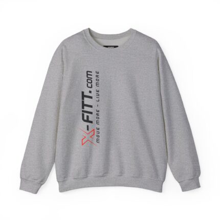 Unisex Motivational Workout Sweatshirt | X-Fitt 4B Logo