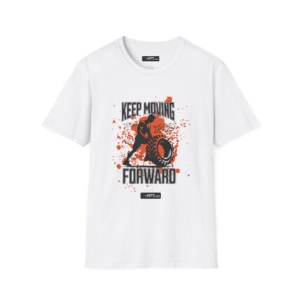 Unisex Motivational Workout T-Shirt | Keep Moving Forward