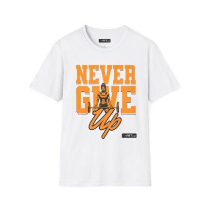Unisex Motivational Workout T-Shirt | Never Give Up