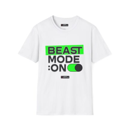 Unisex Motivational Workout T-Shirt | Beast Mode On