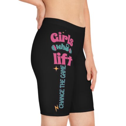 Women's Bike And Fitness Shorts / Girls Who Lift
