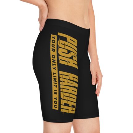 Women's Bike And Fitness Shorts / Push Harder