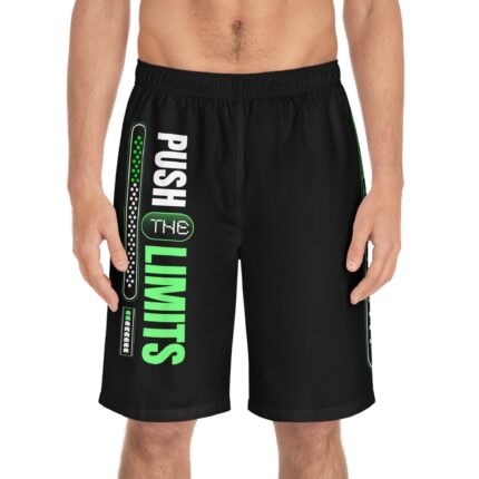 Motivational Fitness Board Shorts / Push The Limits
