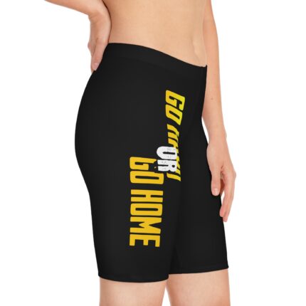 Women's Bike And Fitness Shorts / Go Hard Or Go Home