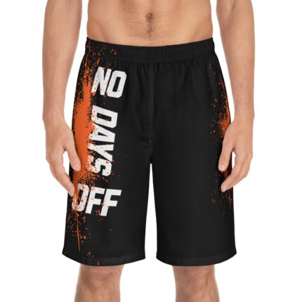 Motivational Fitness Board Shorts / No Days Off