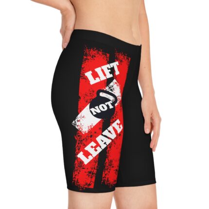 Women's Bike And Fitness Shorts / Lift Not Leave