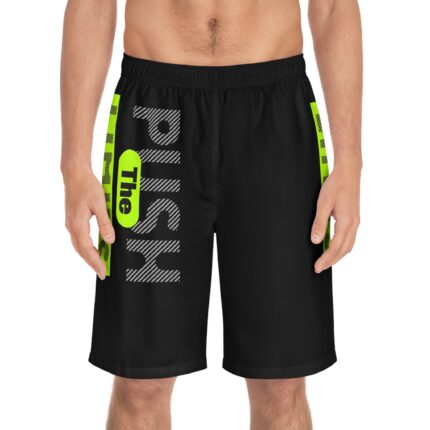 Motivational Fitness Board Shorts / Push The Limits