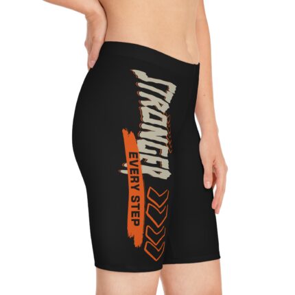 Women's Bike And Fitness Shorts / Stronger Every Step