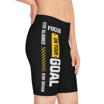 Women's Bike And Fitness Shorts / Focus On Your Goal