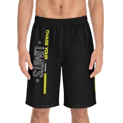 Motivational Fitness Board Shorts / Chase Your Limits