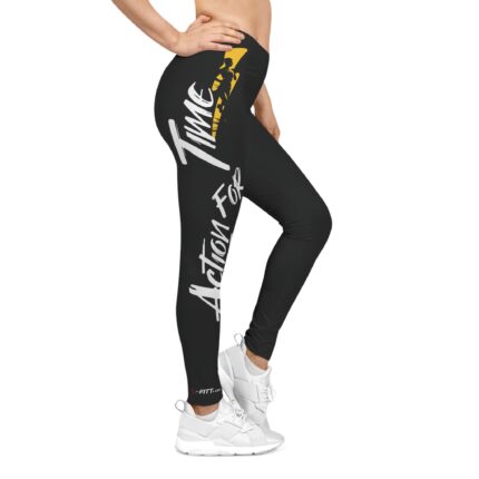 Motivational Women's Casual Leggings / Time For Action