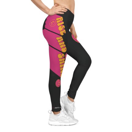 Motivational Women's Casual Leggings / Rise And Shine