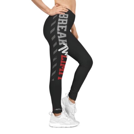 Motivational Women's Casual Leggings / Break The Limit