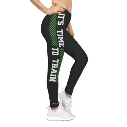 Motivational Women's Casual Leggings / It's Time To Train
