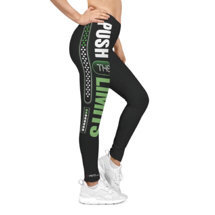Motivational Women's Casual Leggings / Push The Limits