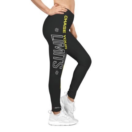 Motivational Women's Casual Leggings / Chase Your Limits