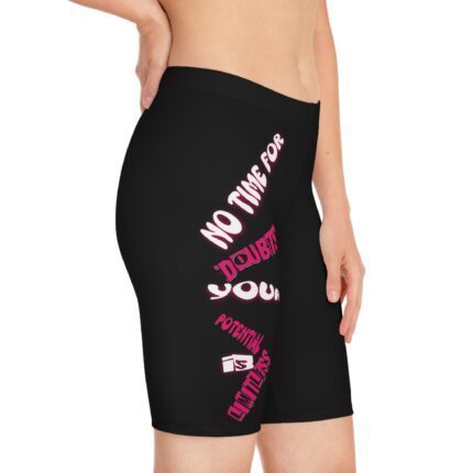 Women's Bike And Fitness Shorts / No Time For Doubt
