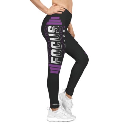 Motivational Women's Casual Leggings / Focus Forward