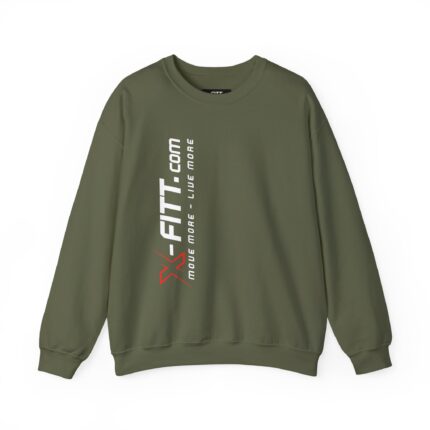 Unisex Motivational Workout Sweatshirt | X-Fitt 4W Logo