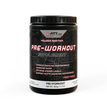 Pre-Workout Supplement, Fruit Punch (204g, 7.1oz)