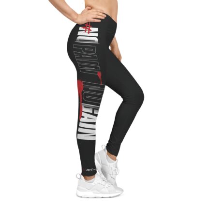 Motivational Women's Casual Leggings / No Pain No Gain