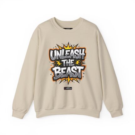 Unisex Motivational Workout Sweatshirt | Unleash The Beast