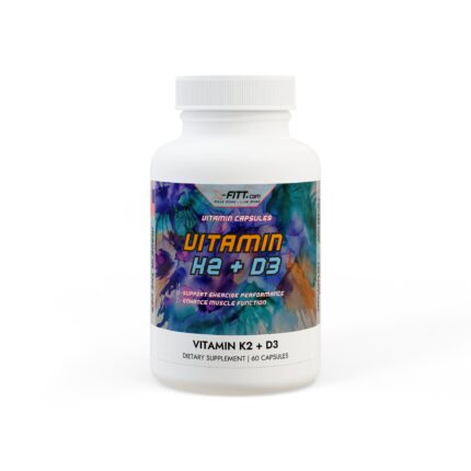 Vitamin K2 + D3 Supplement (60 Capsules)