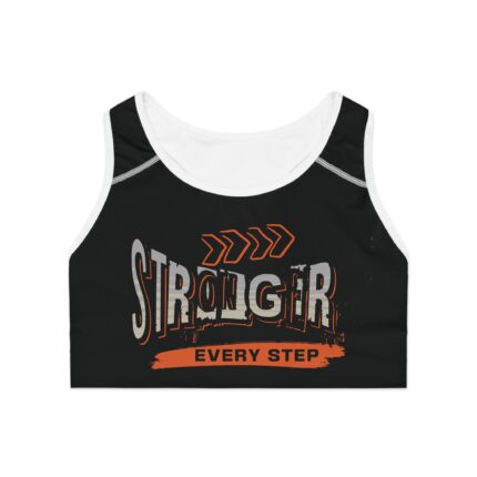 Sports Bra Stronger Every Step