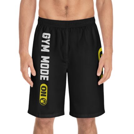 Motivational Fitness Board Shorts / Gym Mode On